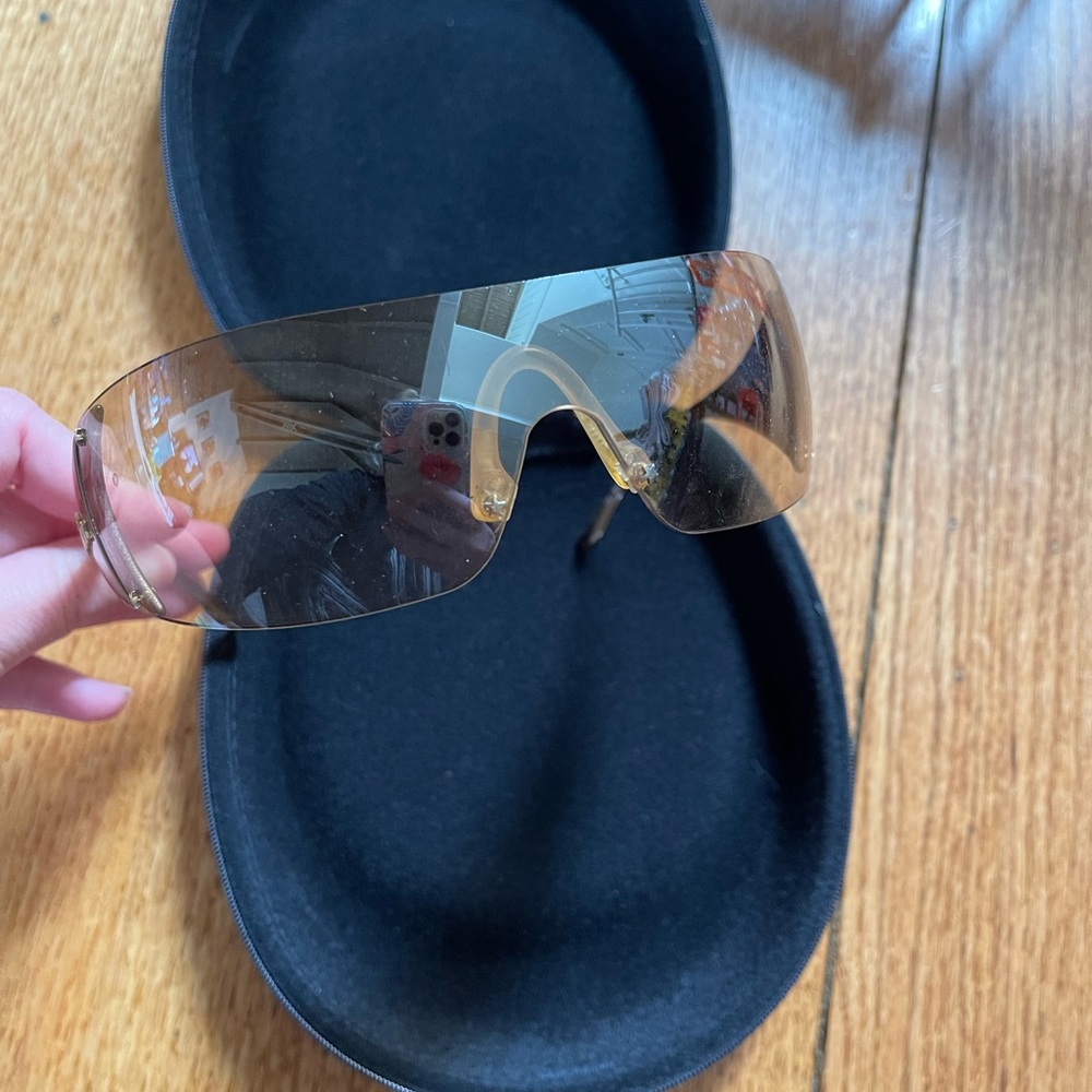 Y2K Dior Ski Sunglasses with Case